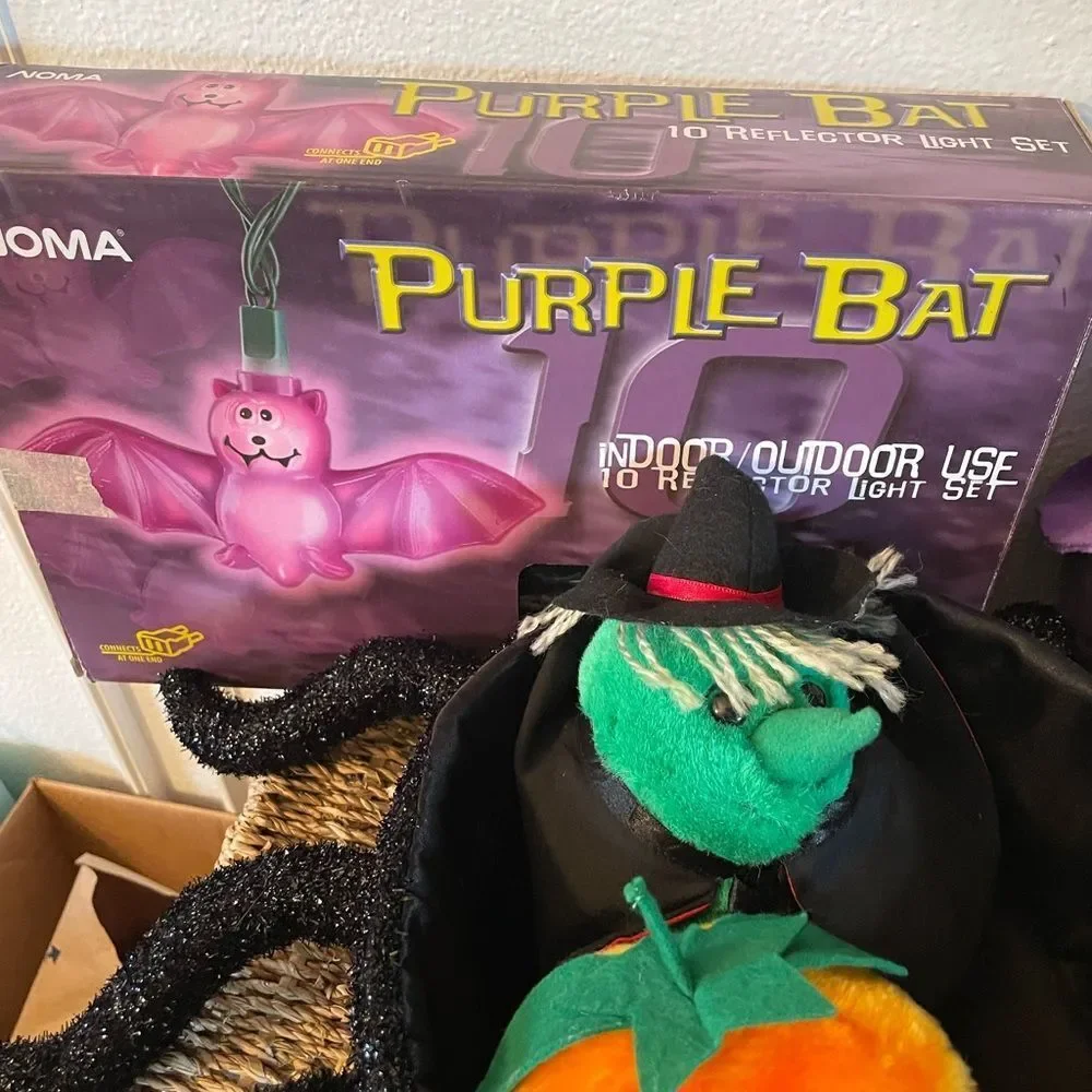 Vintage Halloween Decoration Lot